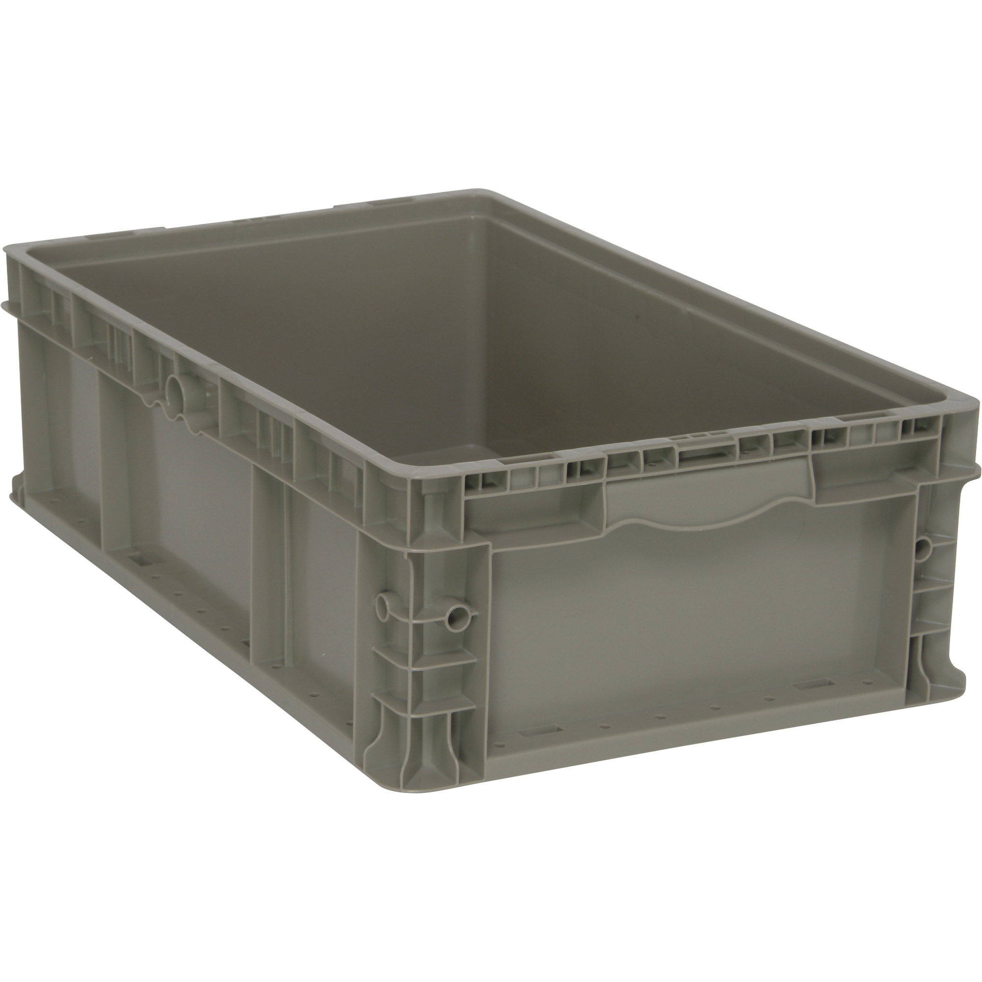 Quantum Straight Wall Container, 24in.L x 15in.W x 7in.H, Model# RSO2415-7